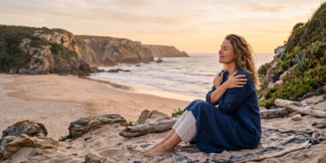 Citação de Oscar Wilde, escritor irlandês: “Amar a si mesmo é o começo de um romance para toda a vida.” A reflexão sobre a importância de cultivar respeito e carinho por quem você é