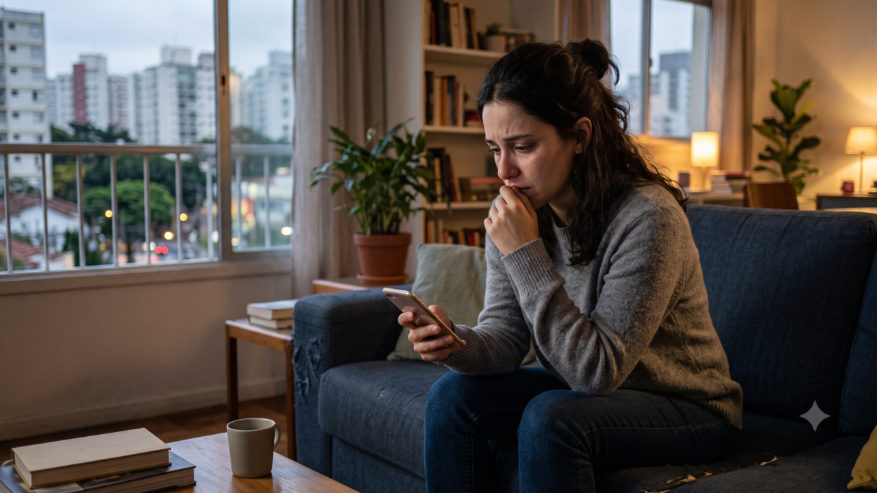 Psicologia sugere que pessoas que respondem “ok” na hora, mas somem quando alguém pede desculpa de verdade, não são frias — muitas vezes, elas sabem que uma resposta errada pode piorar a ferida