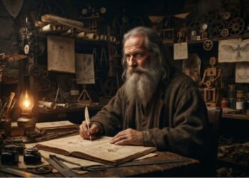 Citação do dia de Leonardo da Vinci: “O ferro enferruja por falta de uso; a água parada perde sua pureza por estagnação; da mesma forma, a inação mina o vigor da mente.”