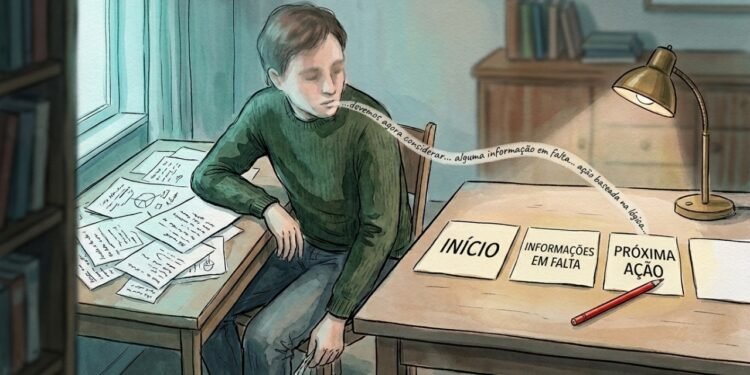 Falar sozinho como ferramenta de organização mental