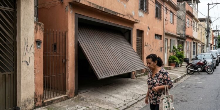 A legislação brasileira proíbe qualquer construção ou mecanismo que invada a projeção do terreno vizinho ou o espaço público.