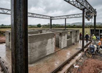 Como a impressão 3D ergue paredes de concreto no Brasil
