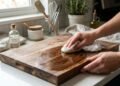 Como tirar manchas e cheiro impregnado da tábua de cozinha