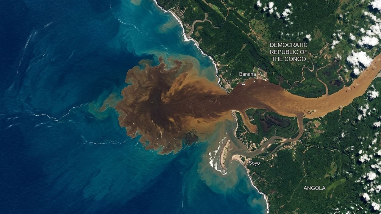 águas do rio Congo