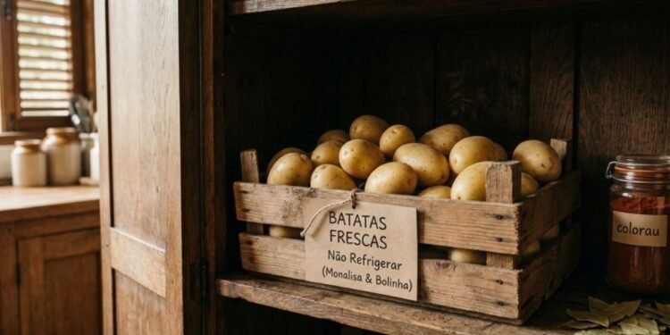 Guardar os tubérculos no gaveteiro de resfriamento parece a escolha mais lógica para quem busca durabilidade nos alimentos