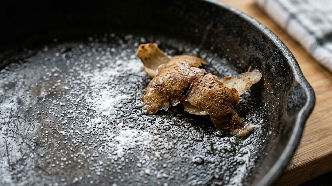 bicarbonato com casca de batata