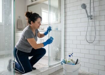 Nem detergente, sem água sanitária: como eliminar gordura do box do banheiro e deixá-lo com aparência de novo