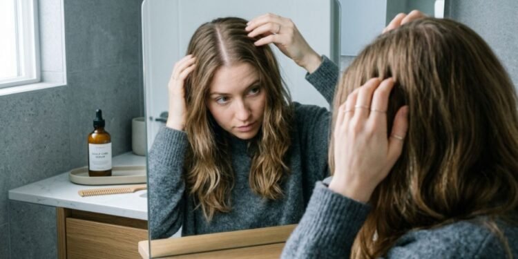 Na prática, essa condição médica também recebe o nome técnico de alopecia androgenética padrão feminino