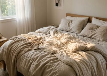 cama desarrumada