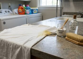 Como remover marcas amareladas de suor das camisas brancas sem estragar o tecido