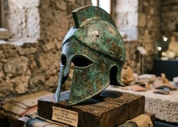 Capacete de bronze com 3.500 anos revela o poder dos guerreiros que lutavam com proteção dos deuses
