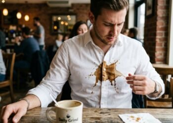 Como tirar mancha de café da roupa sem estragar o tecido usando ingredientes que você já tem em casa