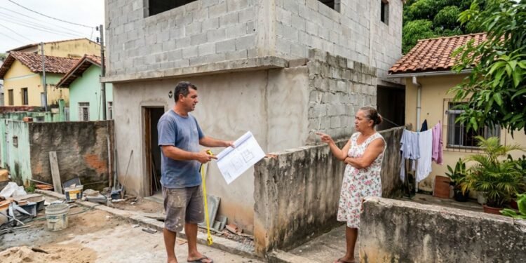A vontade de dar mais espaço para os filhos motivou Marcos a planejar uma suíte espaçosa no piso superior