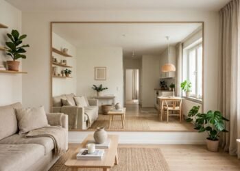 5 itens que valorizam qualquer apartamento pequeno e fazem o ambiente parecer maior