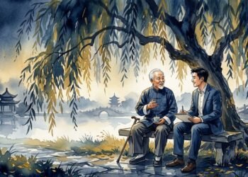 Provérbio chinês: "Uma única conversa com um sábio vale mais do que um mês de estudo de livros."