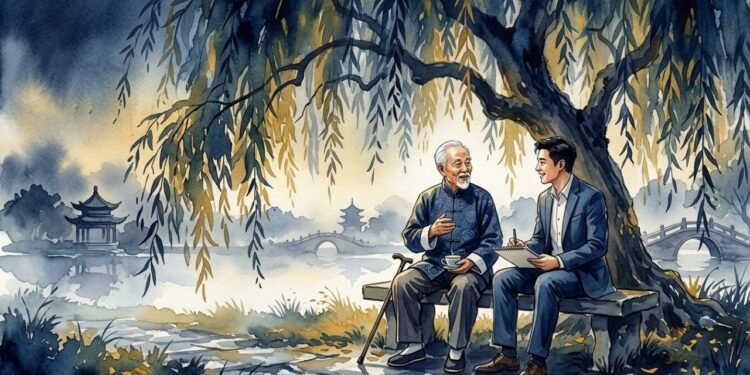 Provérbio chinês: "Uma única conversa com um sábio vale mais do que um mês de estudo de livros."