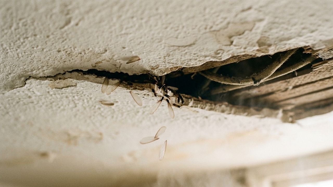 Além disso, vazamentos escondidos atrás da parede da tubulação fornecem toda a água necessária para a sobrevivência do ninho por longos períodos.