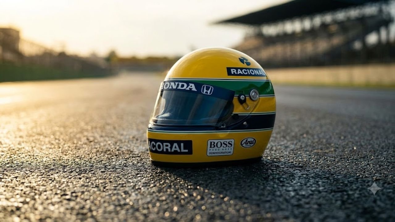 dedicação de Ayrton Senna