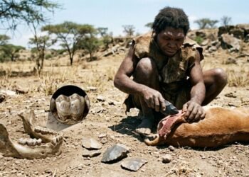 A descoberta nos fósseis humanos que revelou por que somos destros há milhões de anos