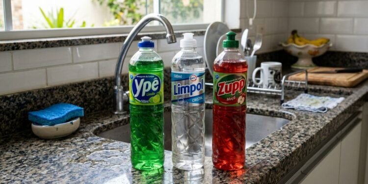 detergente que rende mais