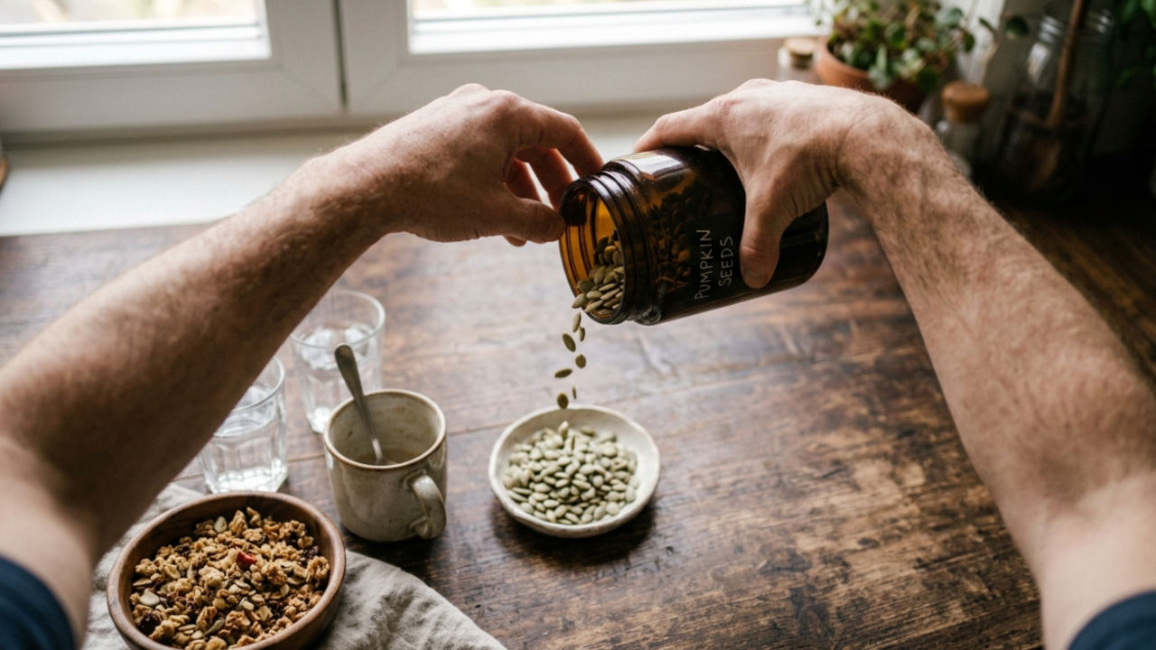 A semente pouco usada que tem mais magnésio que muitos alimentos do café da manhã e pode ajudar no sono