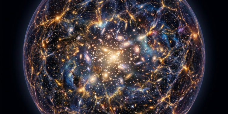 O universo observável e o limite do que conseguimos enxergar