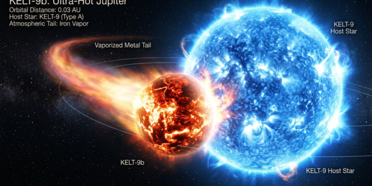 Por que alguns planetas atingem temperaturas capazes de derreter rochas