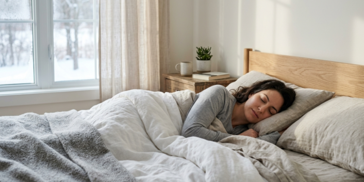 O segredo para um sono mais profundo não é aquecer mais o quarto