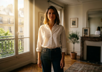 O segredo das francesas para dobrar as mangas da camisa com um caimento despretensioso e chique