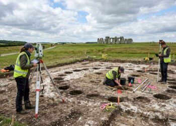 O fantasma de Stonehenge surge após 5000 anos e revela um monumento perdido no solo