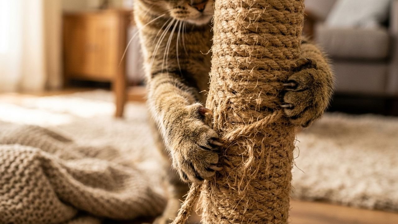 gato arranha os móveis (1)