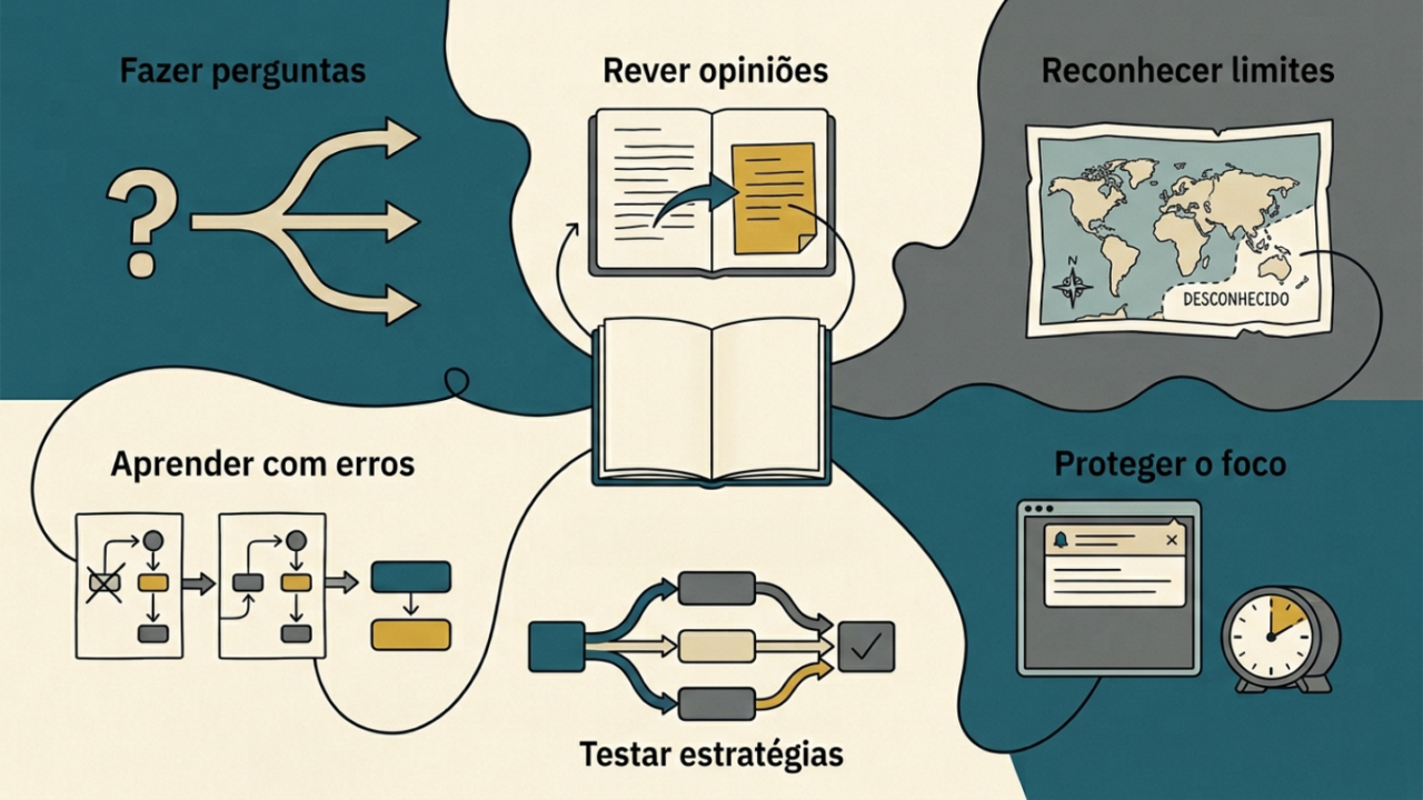 Seis hábitos ligados à inteligência e à aprendizagem ativa