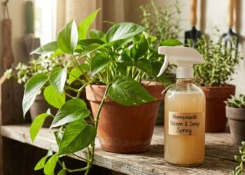 Como fazer inseticida caseiro para plantas sem queimar suas folhas