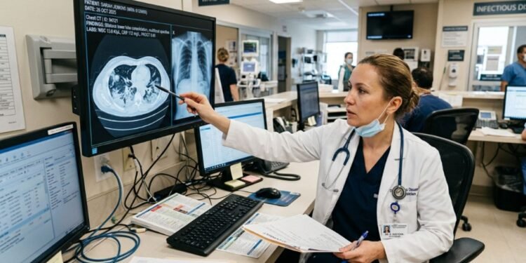 A equipe médica do hospital agiu rapidamente ao perceber o avanço acelerado da contaminação biológica pelos órgãos vitais