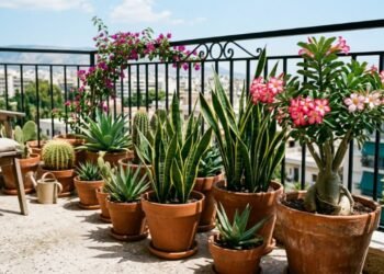As espécies de plantas resistentes que transformam varandas quentes em um jardim cheio de vida