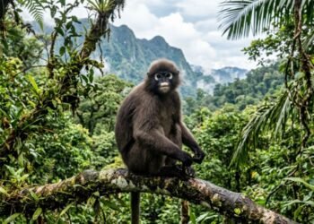 Macaco mascarado raro é confirmado pela ciência após 17 anos de buscas em floresta isolada