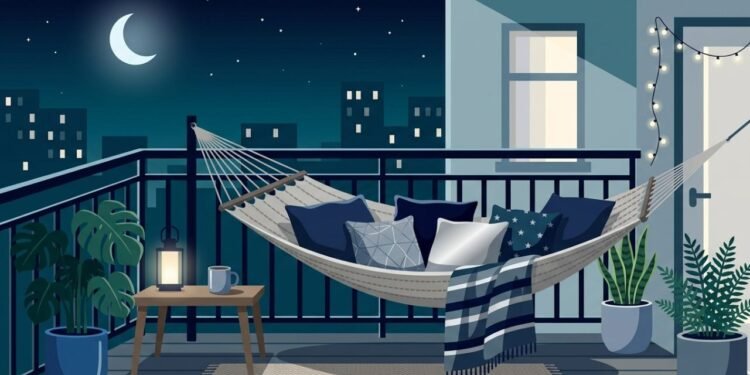 dormir na varanda