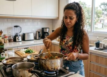 Moradora investe R$ 1.800 em jogo de panelas de inox de marca famosa para a cozinha nova, com menos de 30 dias de uso as peças ficam manchadas e descascando e a fabricante alega “mau uso no fogo alto”