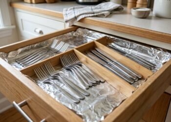O método econômico que ajuda a proteger móveis, talheres e deixa a cozinha mais organizada