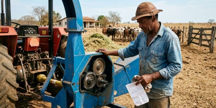 Com a aproximação do período de estiagem, o pequeno pecuarista João precisava garantir a alimentação do seu rebanho.