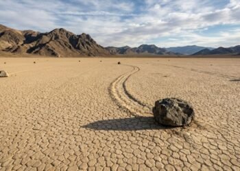 Rochas de 318 quilos se moviam sozinhas no deserto e cientistas finalmente descobriram o motivo