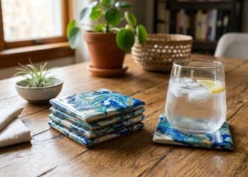 5 ideias criativas para fazer portas copos em casa usando cerâmica fria
