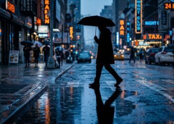 Provérbio japonês do dia: “A chuva só é um problema para quem não quer se molhar.”