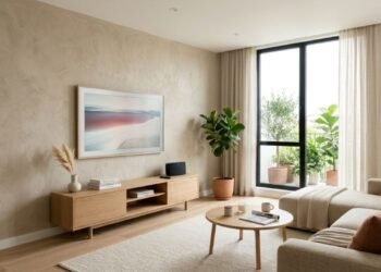 Painel de TV até o teto está saindo de cena: esta é a tendência que deixa a sala mais elegante e moderna