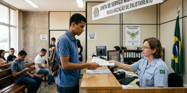 O prazo do alistamento militar de 2026 fechou em 30 de junho, e quem completou 18 anos este ano e deixou passar já está em débito com o serviço militar