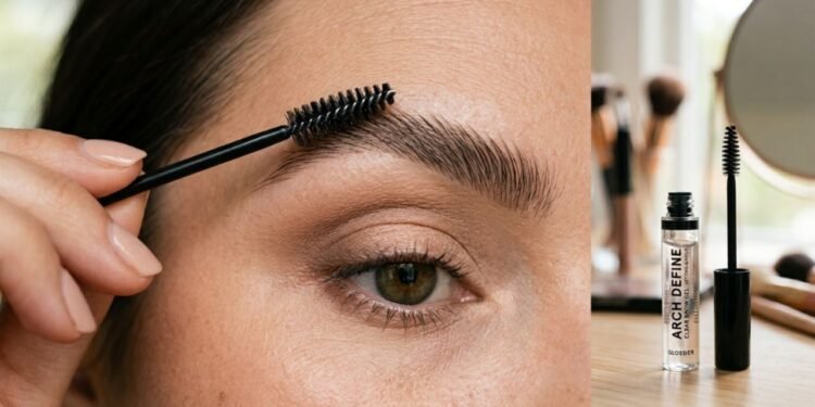 Apressar o visual e passar um lápis escuro direto sobre a pele cria traços rígidos e artificiais no rosto