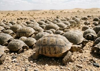 tartarugas contra a seca
