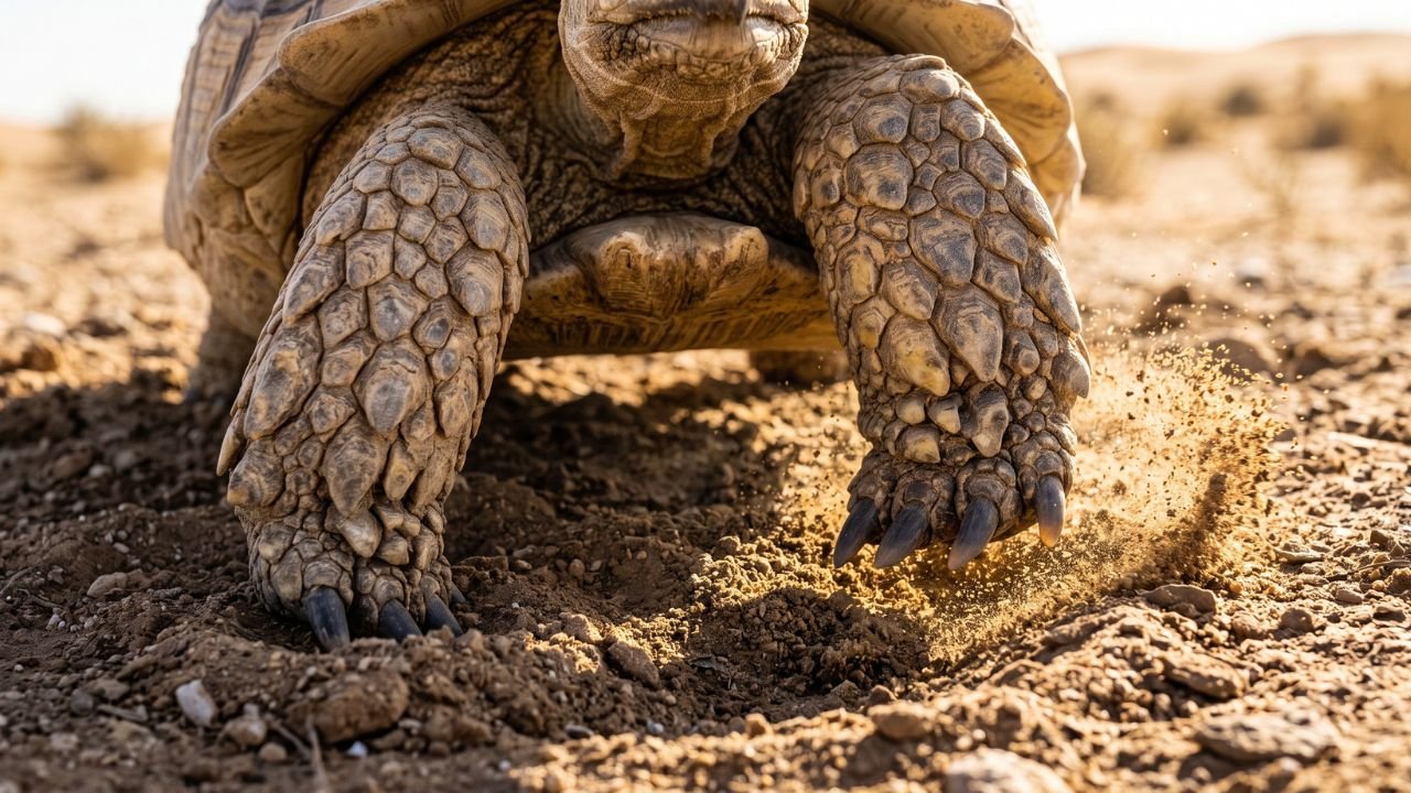 tartarugas contra a seca