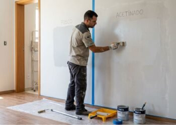 Tinta fosca, acetinada ou semibrilho: qual escolher para cada ambiente