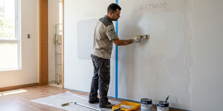 O nível de reflexão da luz define o resultado estético e a resistência mecânica de cada galão de tinta